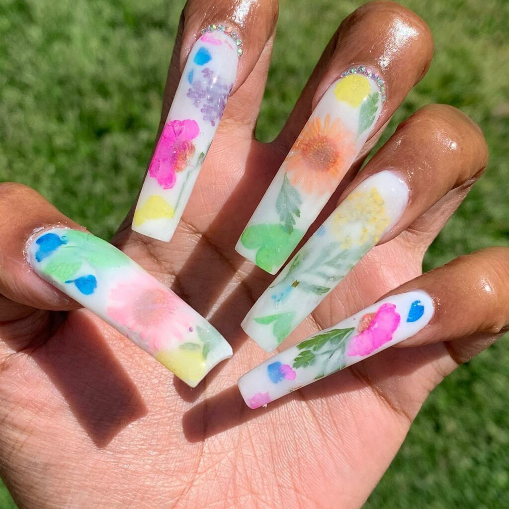 Relax with 20 Milk Bath Nail Designs in 2024 10 The Allure of Acrylic Milk Bath Nails