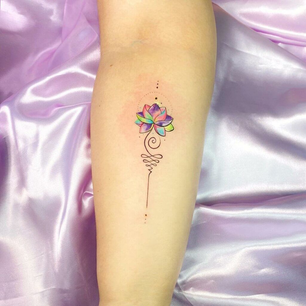 11+ Acuarela Tattoo Ideas That Will Blow Your Mind! 13 Acuarela Estilo Lotus Tatuajes