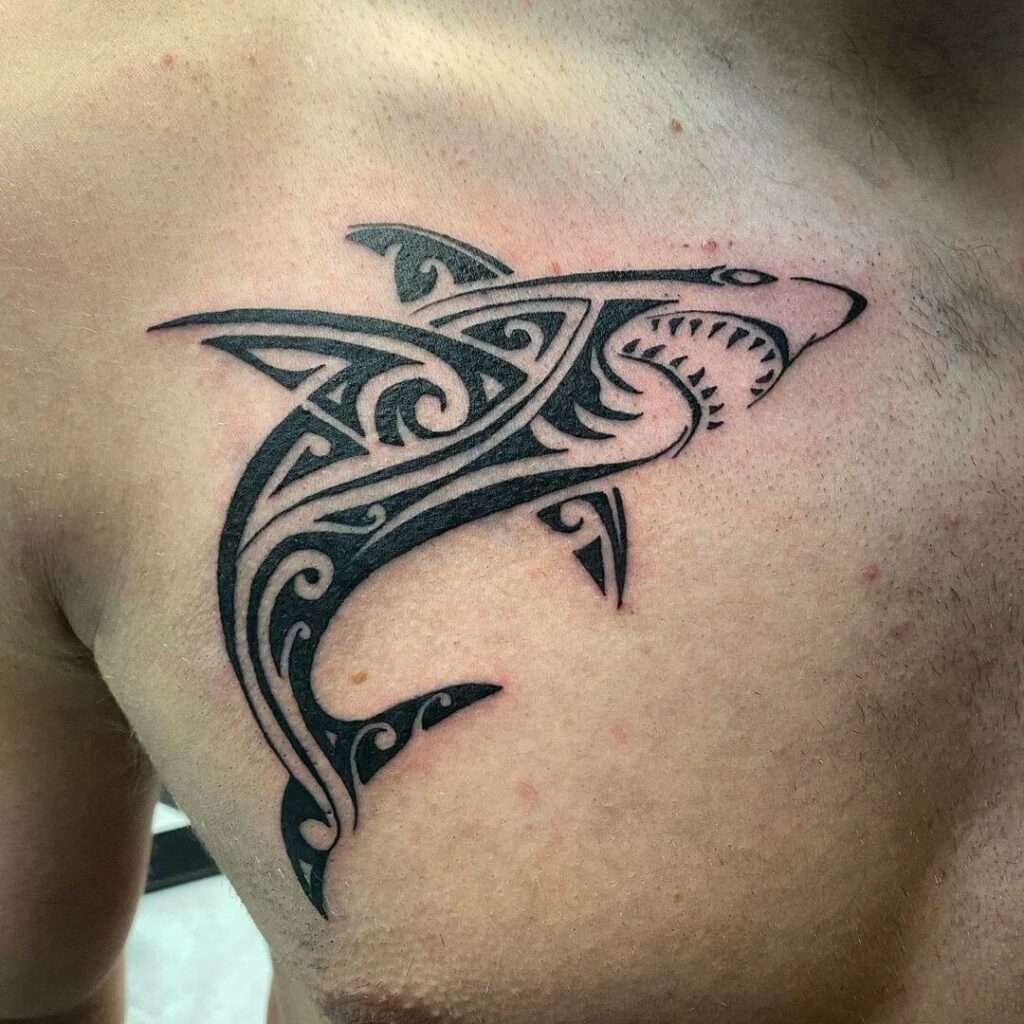 11+ Tribal Shark Tattoo Ideas You Have To See To Believe! 20 Aggressive Shark Tattoos
