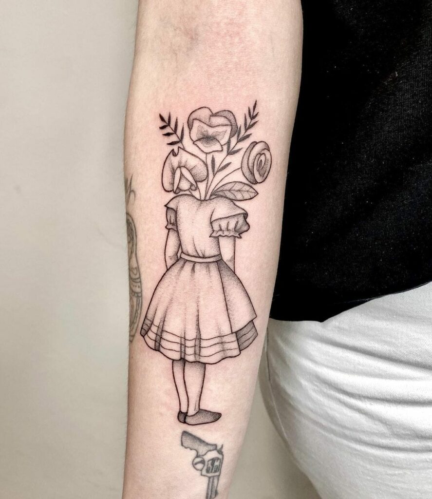 14+ Fantasy Tattoo Ideas To Inspire You! 18 Alice in Wonderland Tattoo