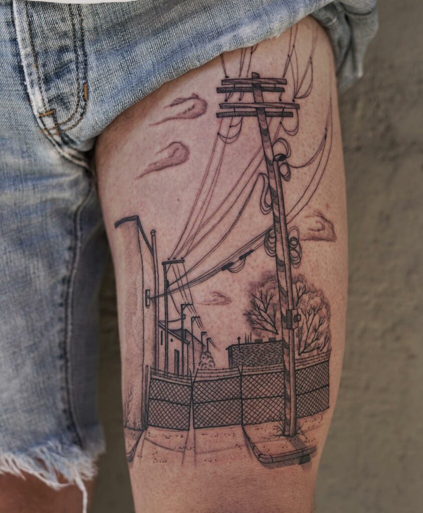 11+ Urban Tattoo Ideas That Will Blow Your Mind! 18 Alleyway Tattoo