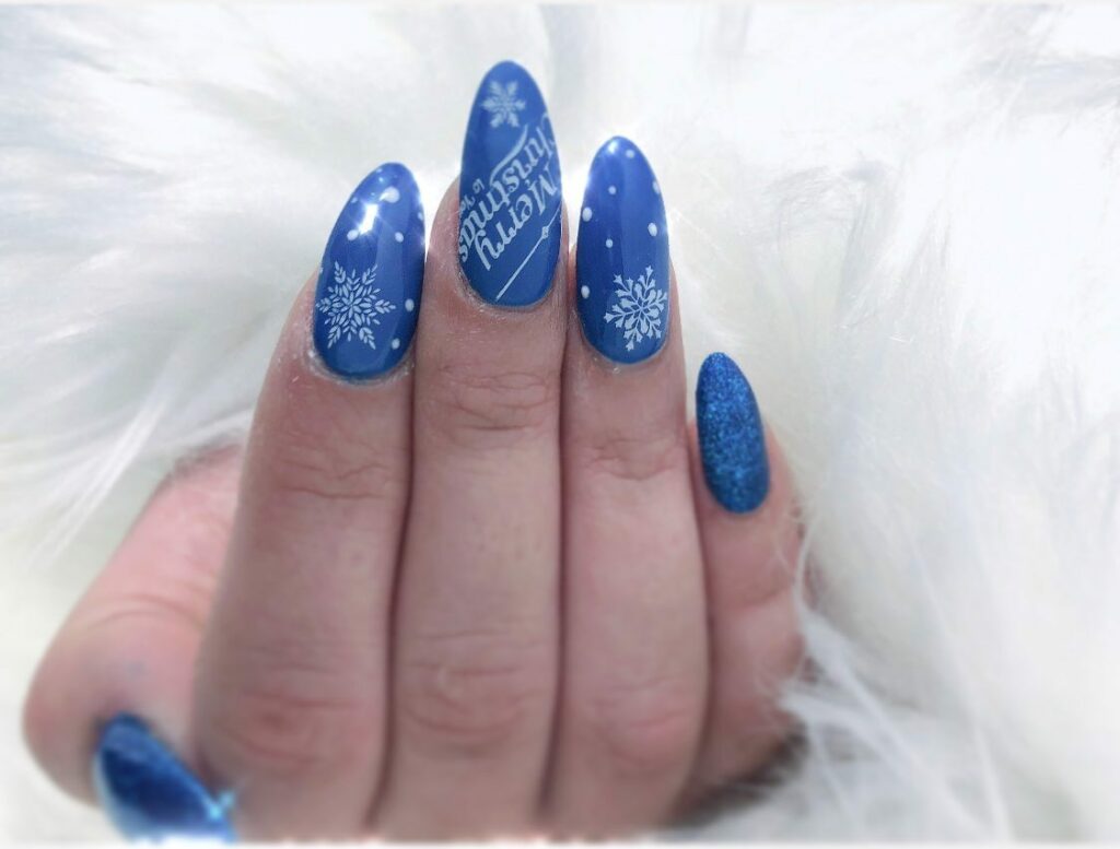 25 Latest Frozen Nail Designs To Try In 2024! 32 Almond Frozen Inspired Nails