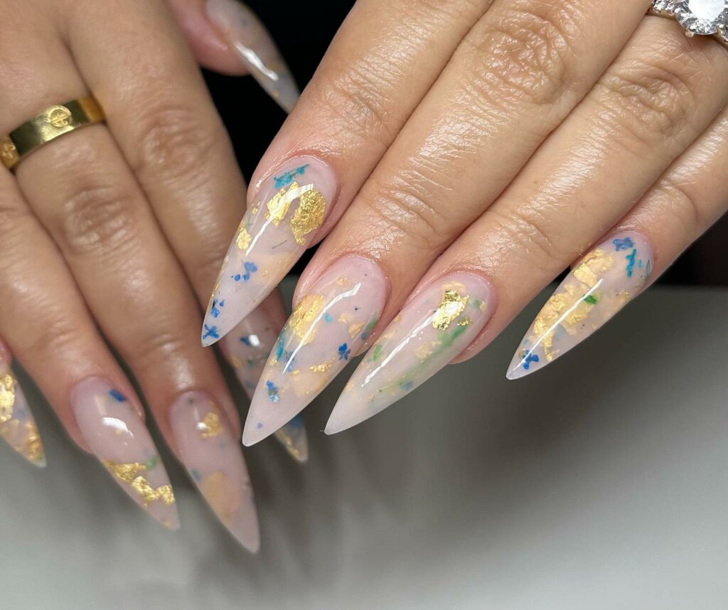 Relax with 20 Milk Bath Nail Designs in 2024 12 Almond-Inspired Milk Bath Nails