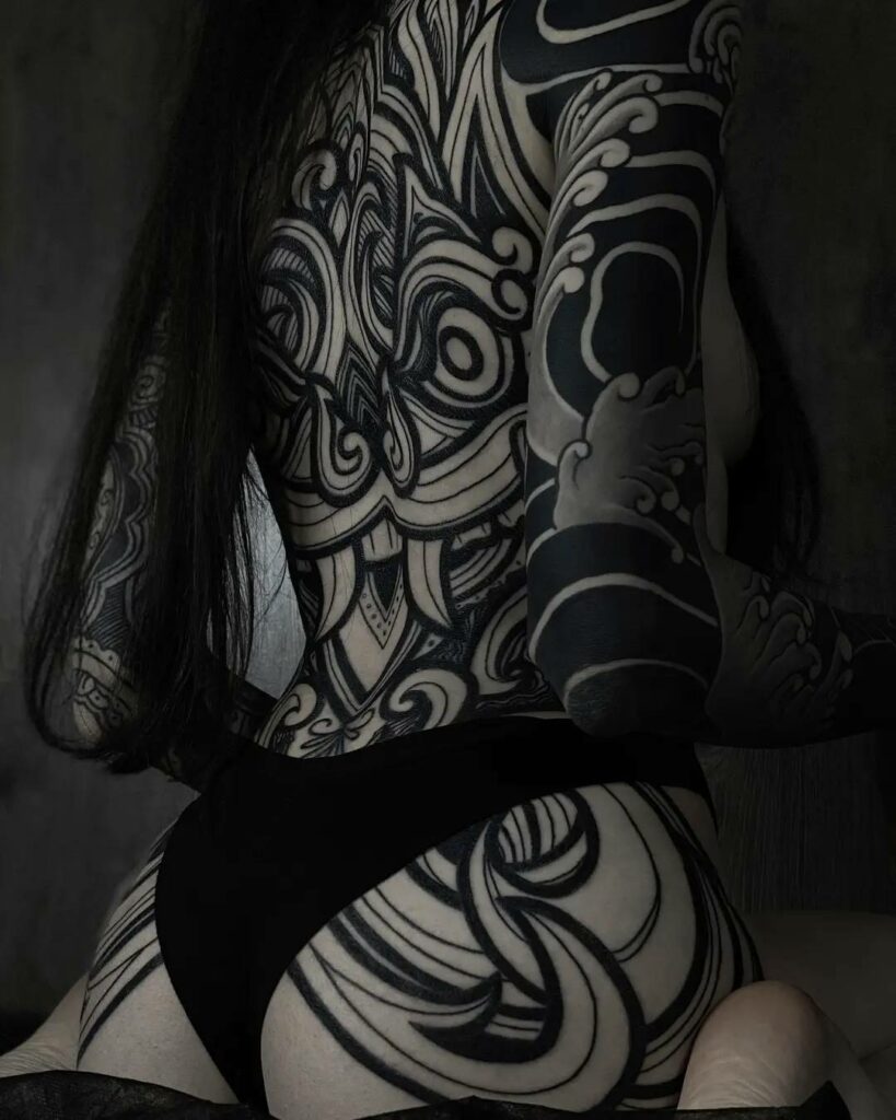 15+ Full-Back Tattoo Ideas You Have To See To Believe! 16 Amazing Dark Full Back Piece Tattoo