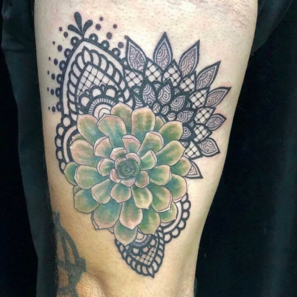 11+ Minimalist Succulent Tattoo Ideas That Will Blow Your Mind! 12 Amazing Succulent Tattoo