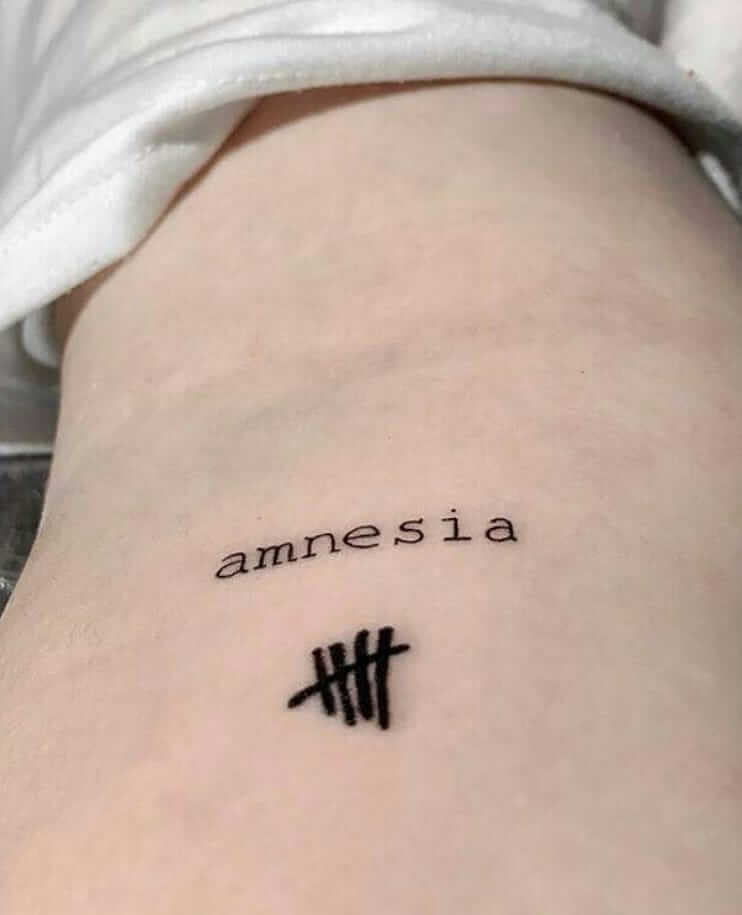 11+ 5sos Tattoo Ideas That Will Blow Your Mind! 13 An Amnesia Inspired Tattoo Design