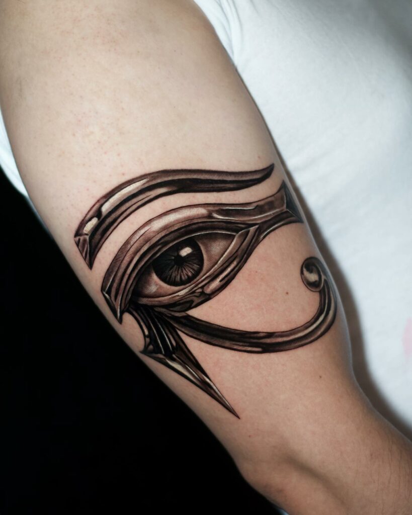 11+ Pharaoh Tattoo Stencil Ideas That Will Blow Your Mind! 15 Ancient Egyptians' Symbol Eye Of Horus