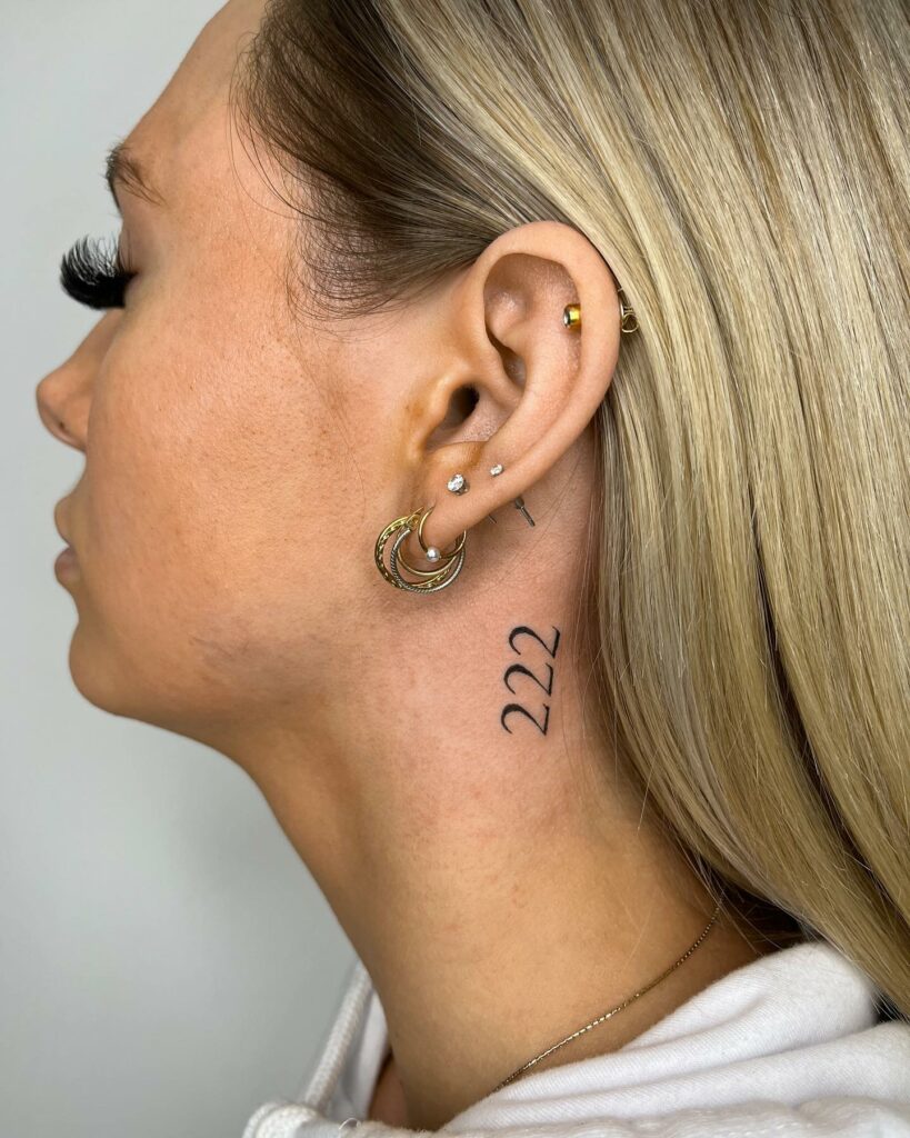 11+ 222 Tattoo Ideas That Will Blow Your Mind! 11 Angel Number 222 Tattoo