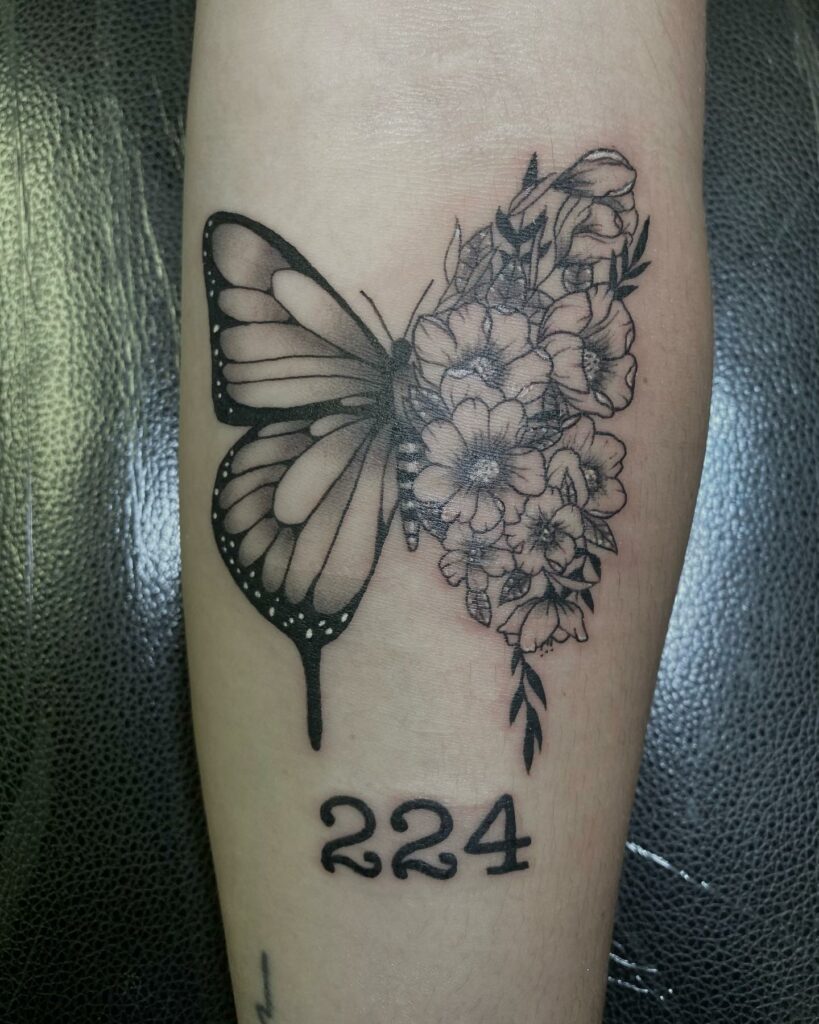 10+ Tattoo Fancy Number Fonts That Will Blow Your Mind! 17 Angel Number