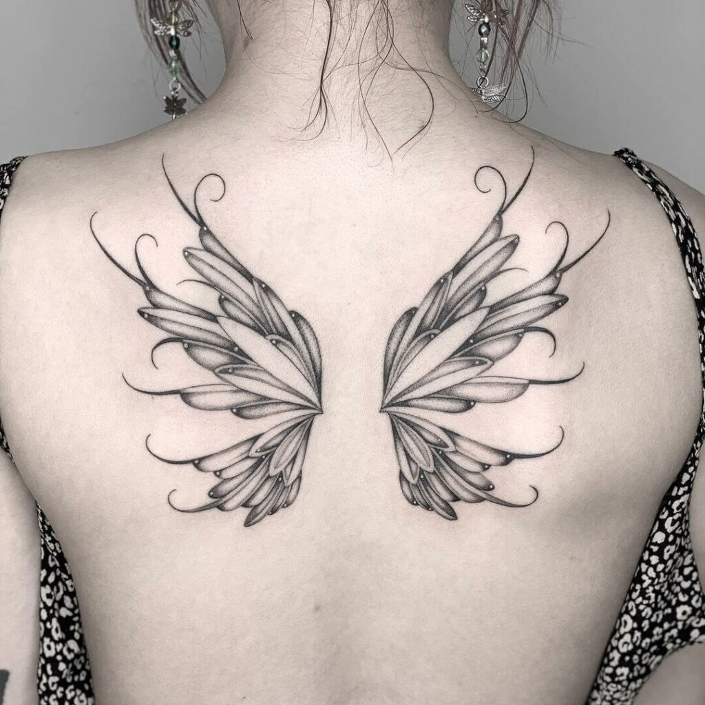 12+ Fairy Wings Tattoo Ideas To Inspire You! 17 Angel Wing Tattoo For Back