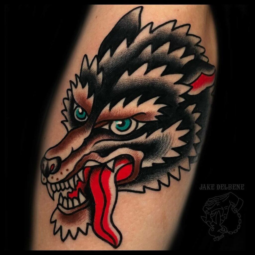 11+ Wolf Head Tattoo Ideas You Have To See To Believe! 20 Angry Wolf Head Tattoo