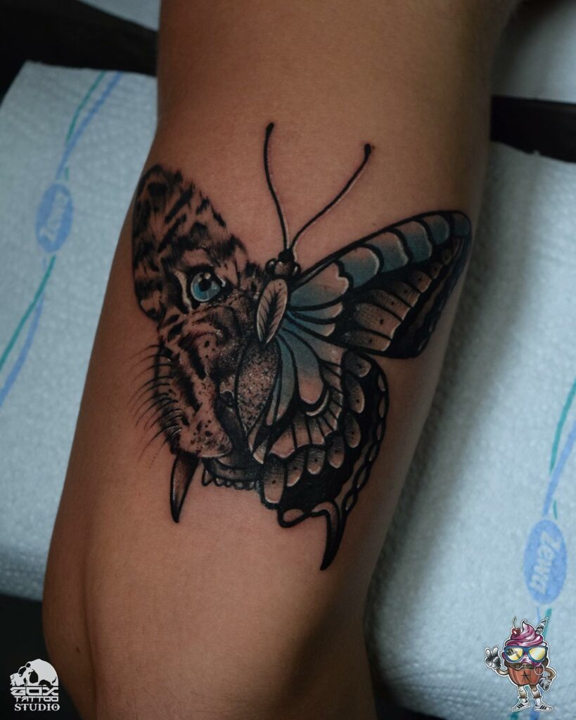 11+ Butterfly Tattoo Sketch Ideas That Will Blow Your Mind! 14 Animal And Butterfly Sketch Tattoo