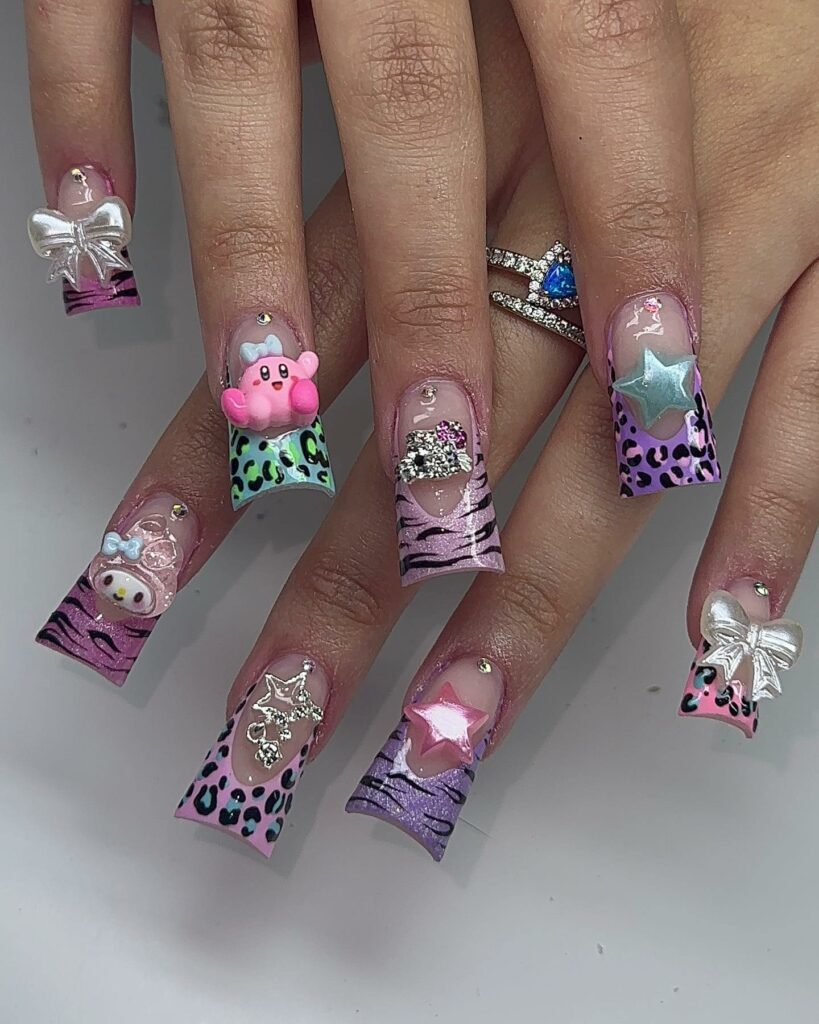 Quirky Duck Nail Designs to Try in 2024 🦆 12 Animal Prints