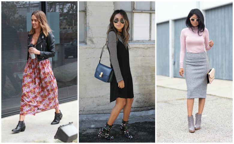 How To Wear Ankle Boots All Year Round 16 Celebrities and bloggers wear ankle boots in spring/summer