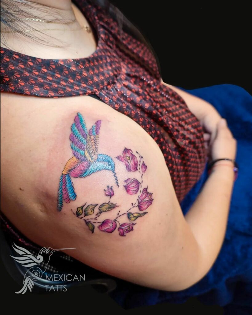 11+ Mexican Embroidery tattoo Ideas That Will Blow Your Mind! 10 Mexican Embroidery tattoo