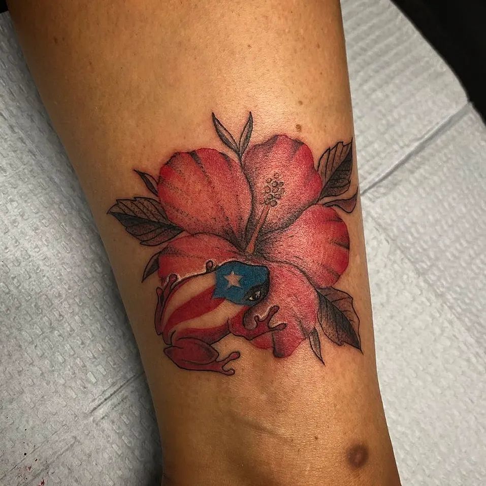 AMAZING HIBISCUS TATTOOS IDEAS ALONG WITH THEIR MEANINGS - UPDATED FOR 2024 20 Etching Hibiscus Tattoos