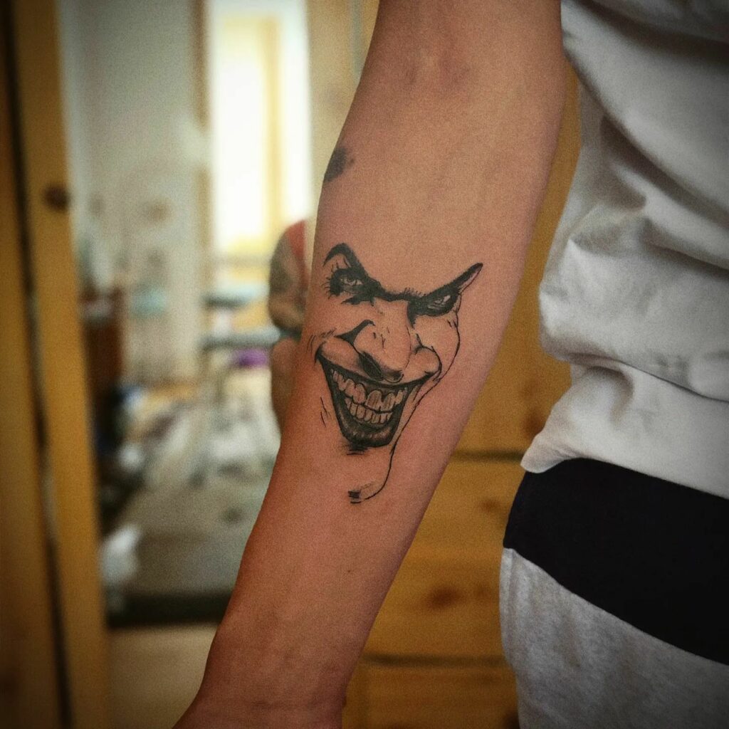 12+ Crazy JOKER TATTOO Ideas To Inspire You In 2024! 15 Joker Face Tattoo