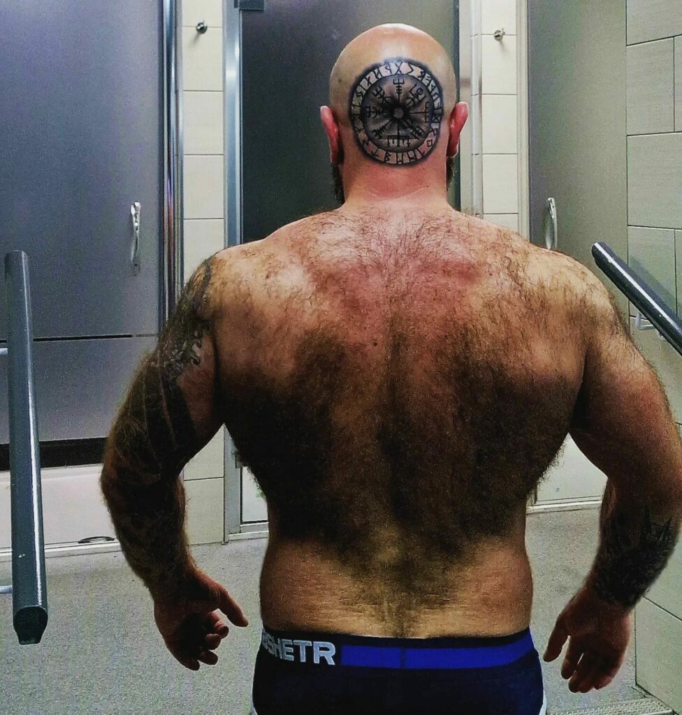 10+ Bald Head Tattoo Ideas That Will Blow Your Mind! 19 Norse Tattoo On Bald Head