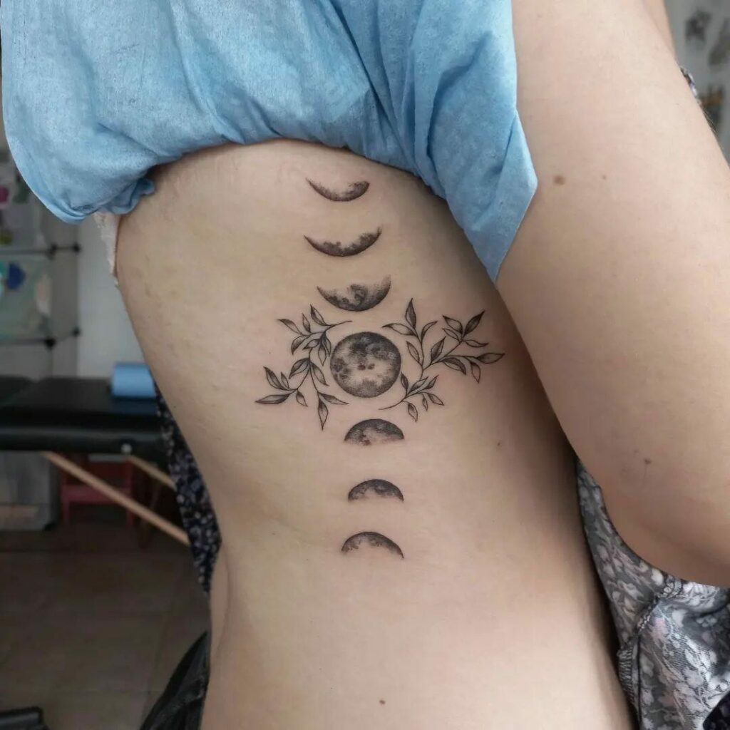 11+ Strength New Beginnings Tattoo Ideas That Will Blow Your Mind! 13 Awesome Moon Tattoo Designs To Represent Strength For New Beginnings