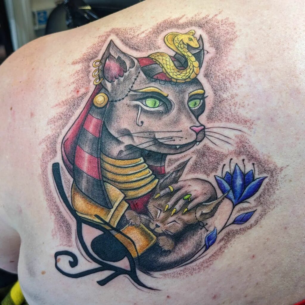 EGYPTIAN TATTOO IDEAS THAT WE LOVE IN 2024 26 Neo-traditional Egyptian Tattoos