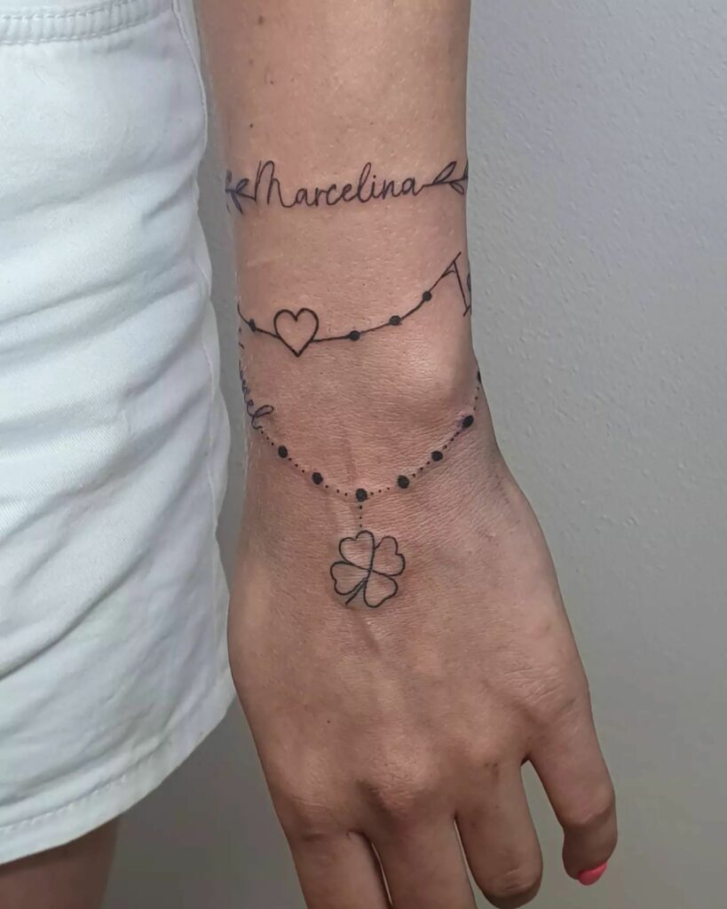 20+ AMAZING WRIST TATTOOS + MEANINGS IN 2024 28 Rosary Tattoo On the Wrist