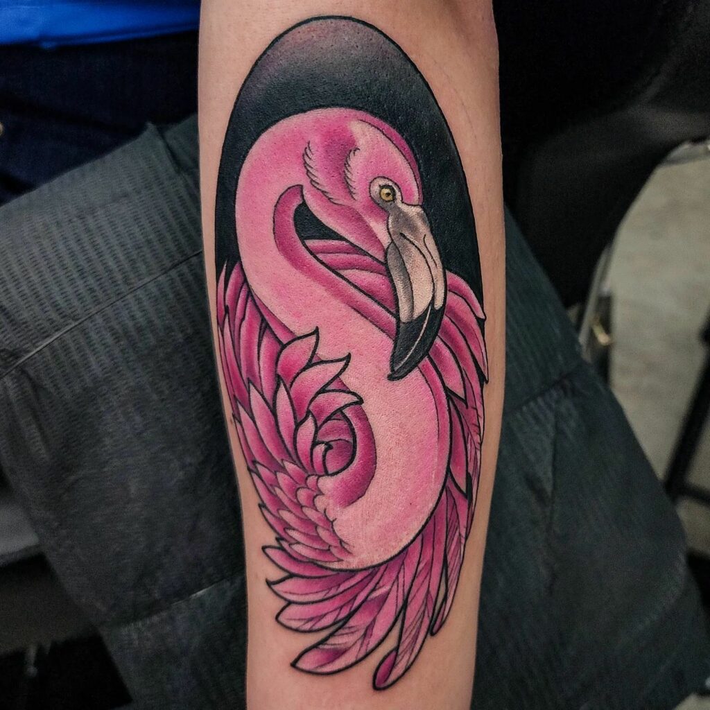 Amazing Flamingo Tattoos with Meanings To Inspire You In 2024! 10 Flamingo Tattoo