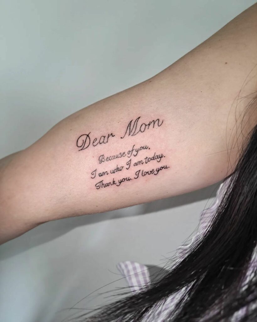 12+ BEAUTIFUL MOTHER AND DAUGHTER TATTOO IDEAS TO SHOWCASE YOUR LOVE 18 Mother-Daughter Sayings Tattoo