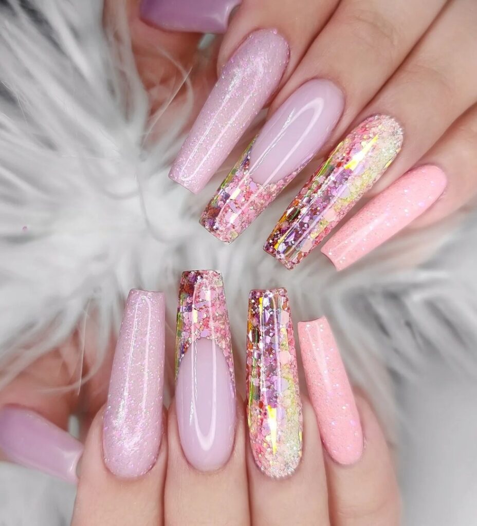 Shine with 30 Light Pink Chrome Nail Designs of 2024 45 Freestyle Valentines