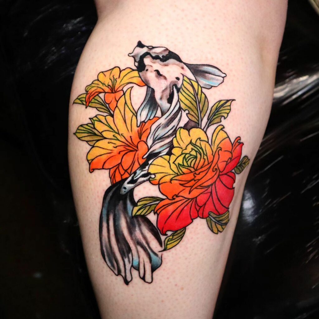 AMAZING GLADIOLUS TATTOO DESIGNS + MEANINGS TO INSPIRE YOU IN 2024! 11 Yellow Gladiolus Tattoo