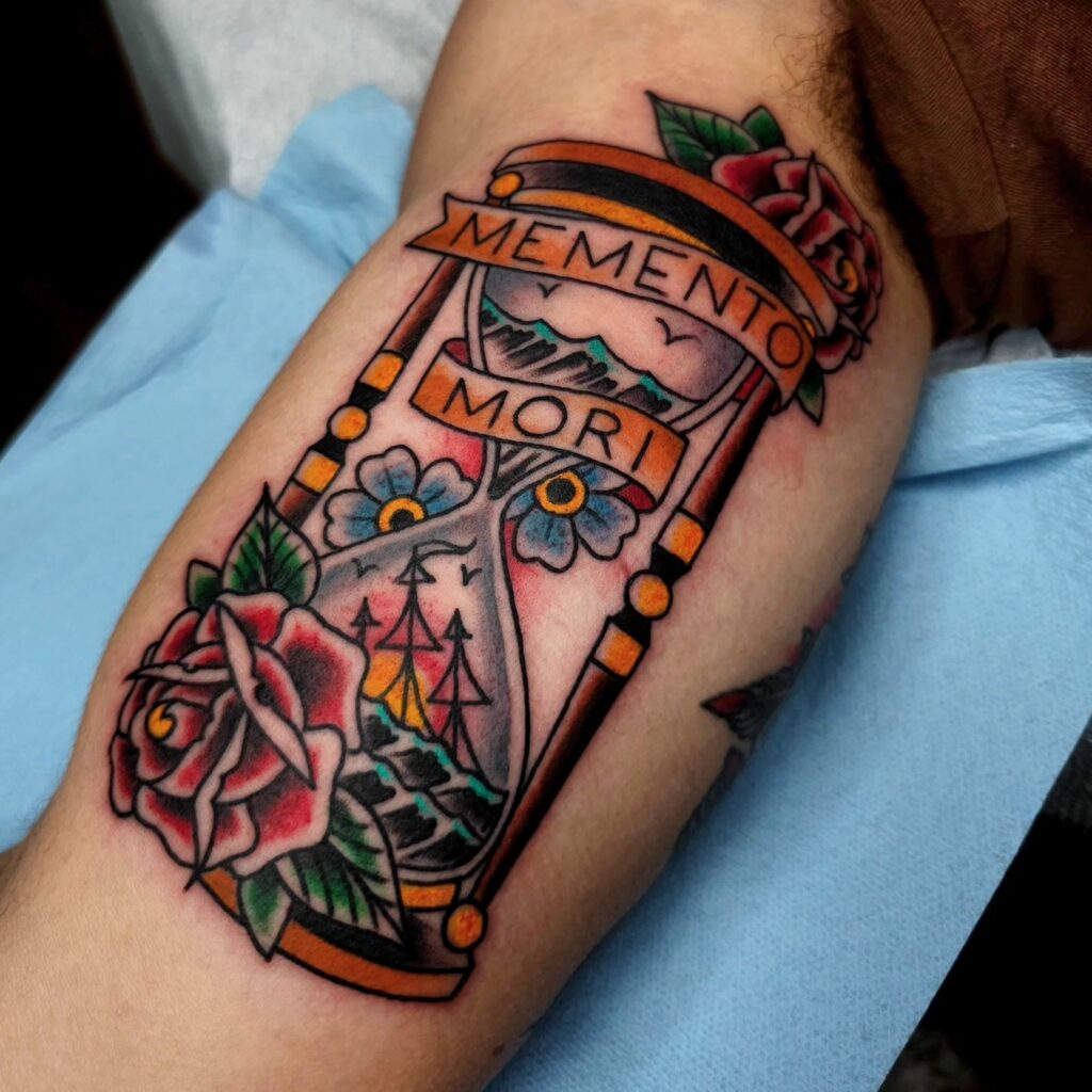 10 AMAZING HOURGLASS TATTOOS & THEIR MEANINGS - UPDATED FOR 2024 24 Nautical Hourglass Tattoos