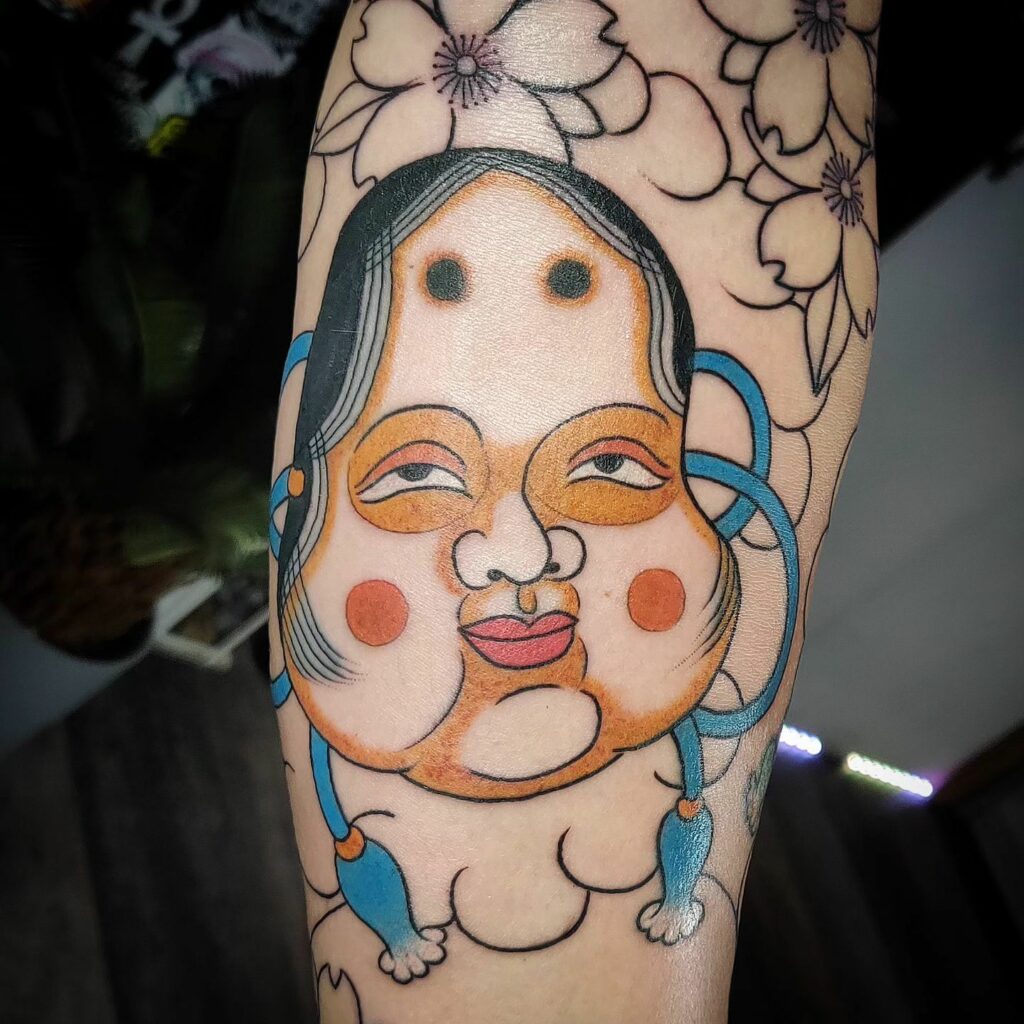 JAPANESE TATTOOS: HISTORY, MEANINGS, SYMBOLISM & DESIGNS 21 Okame Tattoo