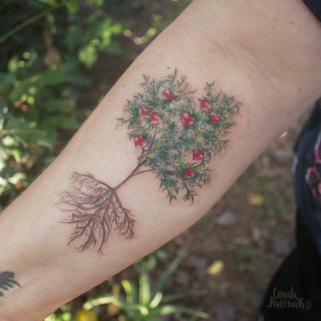 10 BEST TREE TATTOOS + THEIR MEANINGS IN 2024 10 Apple Tree Tattoo