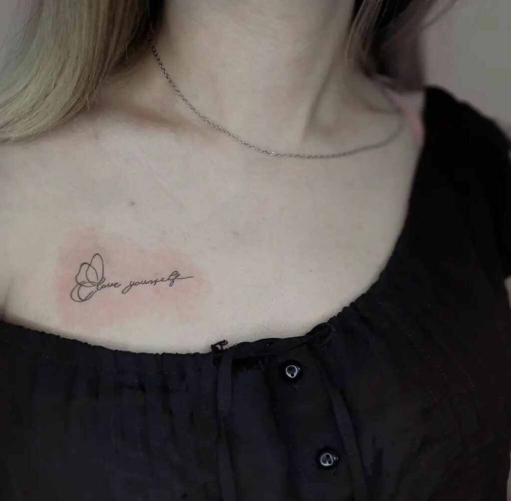 27+ Butterfly Tattoo Meanings To Inspire You! 26 Single-Needle Butterfly