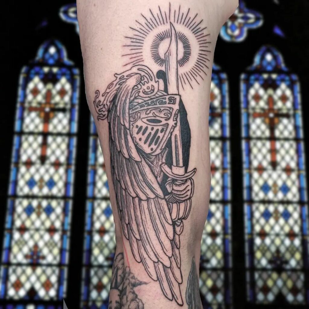 TOP 10 ANGEL TATTOO IDEAS + MEANINGS IN 2024 19 Guardian Angels Tattoo