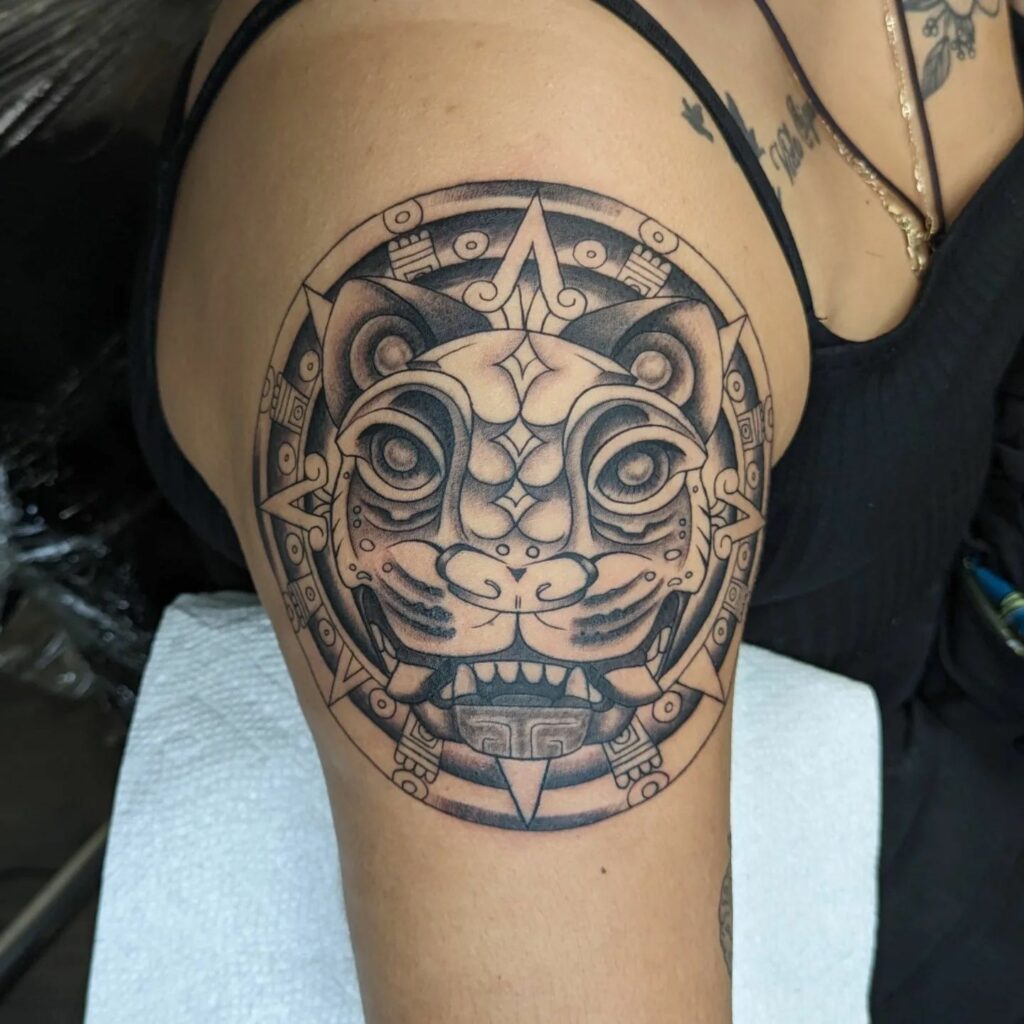 Amazing Aztec Tattoo Designs & Their Meaning - Updated For 2024 12 Aztec Tattoo