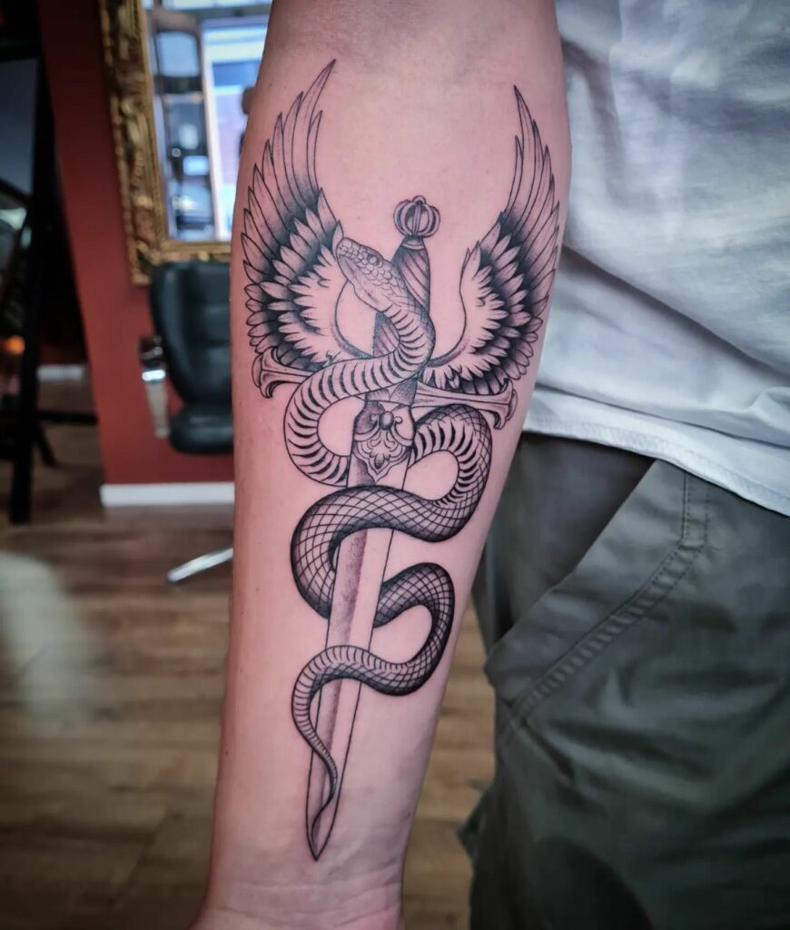 TOP 10 WING TATTOOS + MEANINGS WE'VE SEEN IN 2024 11 Wings Tattoo
