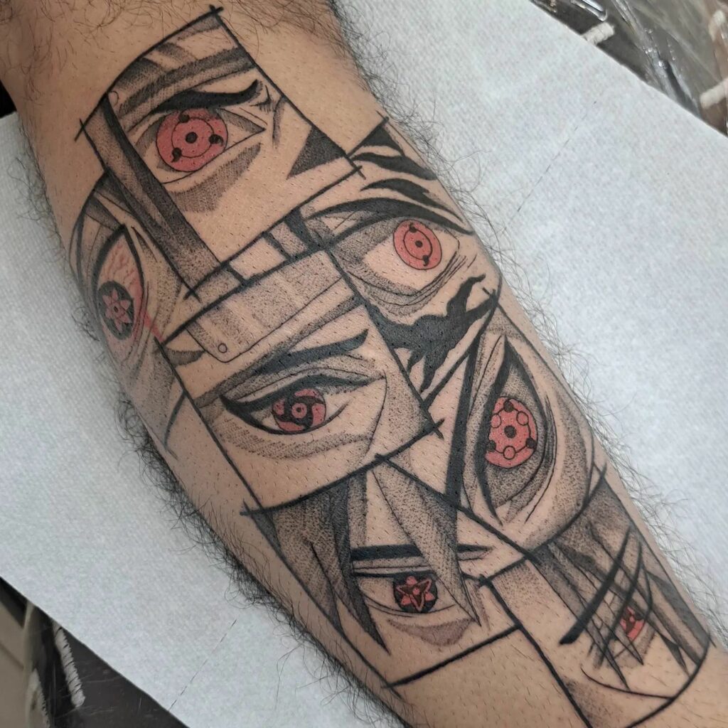 Amazing Sharingan Tattoo Designs To Inspire You in 2024 18 Sharingan Tattoo