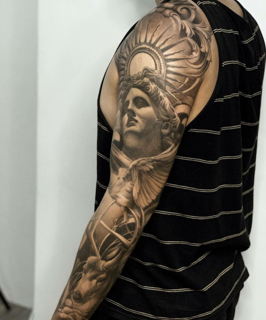 12 Latest Apollo Tattoos To Inspire You In 2024! 11 Apollo God Tattoo
