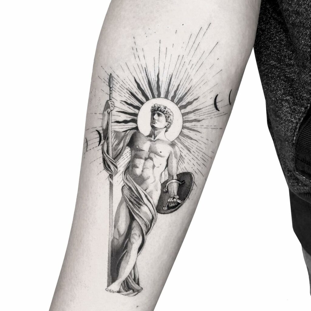 12+ Roman God Tattoo Ideas To Inspire You! 15 Apollo Tattoos