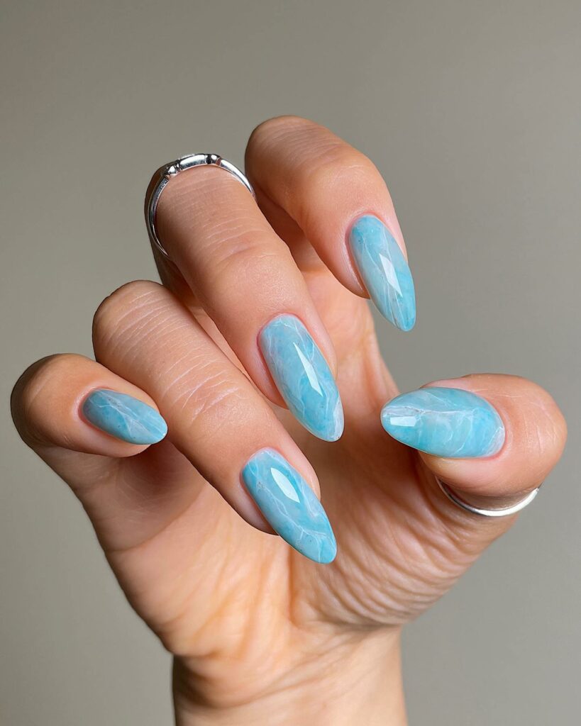 34 Latest Pastel Nail Designs To Try in 2024! 36 Aqua pastel nails