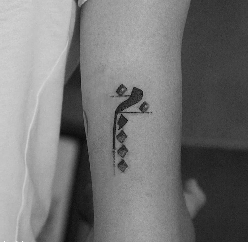 11 Latest Arabic Tattoos To Inspire You In 2024! 19 Arabic Letters Tattoo
