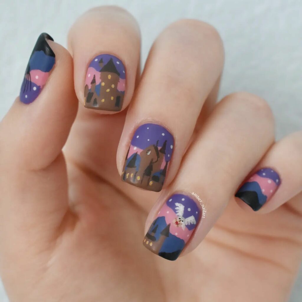 49 Latest Thanksgiving Nail Designs For 2024 51 Argyle Swatches