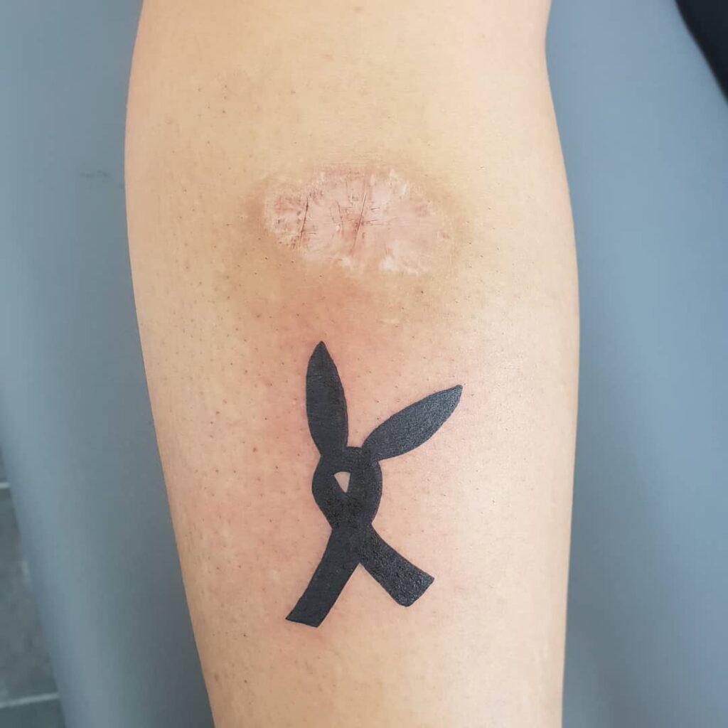 11+ Bunny Ears Tattoo Ideas That Will Blow Your Mind! 14 Ariana Grande Bunny Ears Tattoo