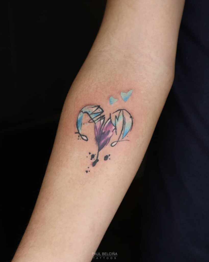 11 Latest Aries Tattoos To Inspire You In 2024! 14 Aries Watercolor Tattoo That Will Steal Your Heart