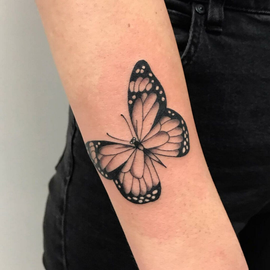 200 Monarch Butterfly Tattoo Ideas for 2024 11 Arm Monarch Butterfly Tattoo Designs