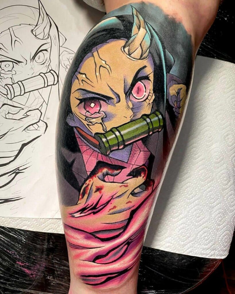 10+ Nezuko Tattoo Ideas That Will Blow Your Mind! 17 Artistic Demon Slayer Tattoo