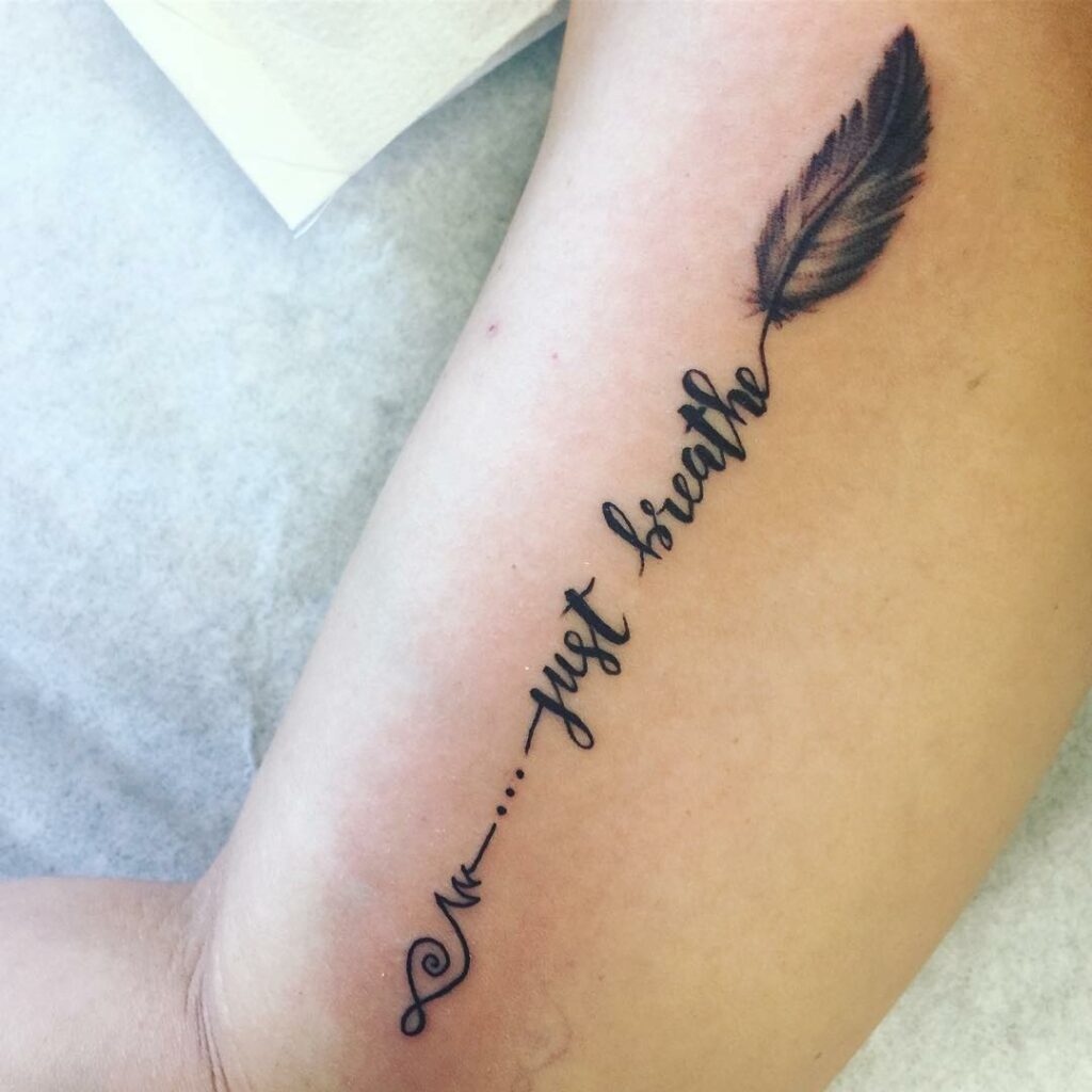 11+ Just Breathe Tattoo Ideas You Have To See To Believe! 12 Artistic Designs For 'Just Breathe' Tattoos