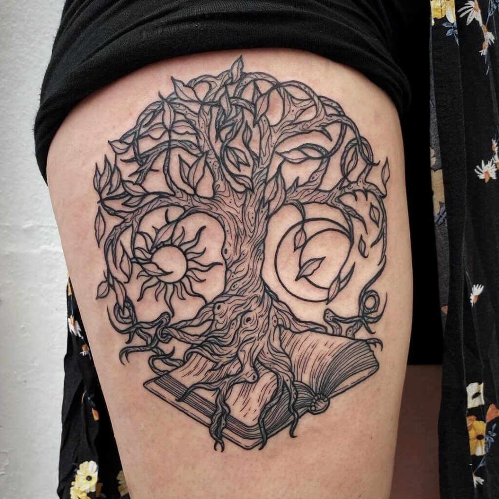 11+ Metaphysics Tattoo Ideas That Will Blow Your Mind! 14 Artistic Tree Of Life Tattoo