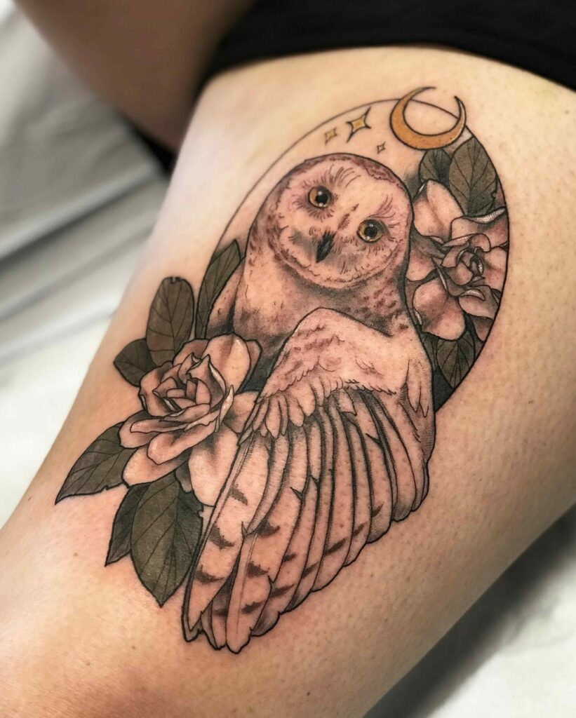 10+ Simple Owl Tattoo Ideas That Will Blow Your Mind! 11 Artsy Simple Owl Tattoo Designs