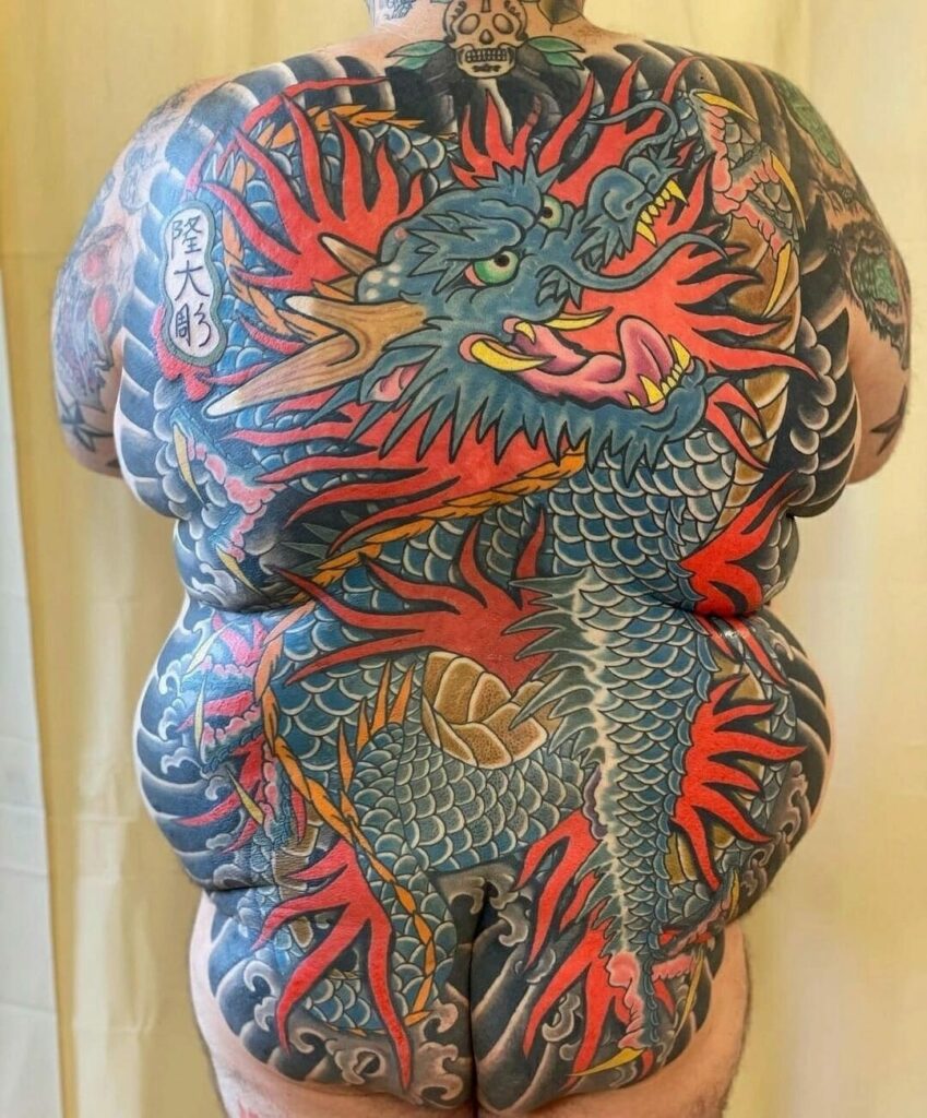 15+ Full-Back Tattoo Ideas You Have To See To Believe! 17 Awesome Badass Dragon Full Back Tattoos For Men